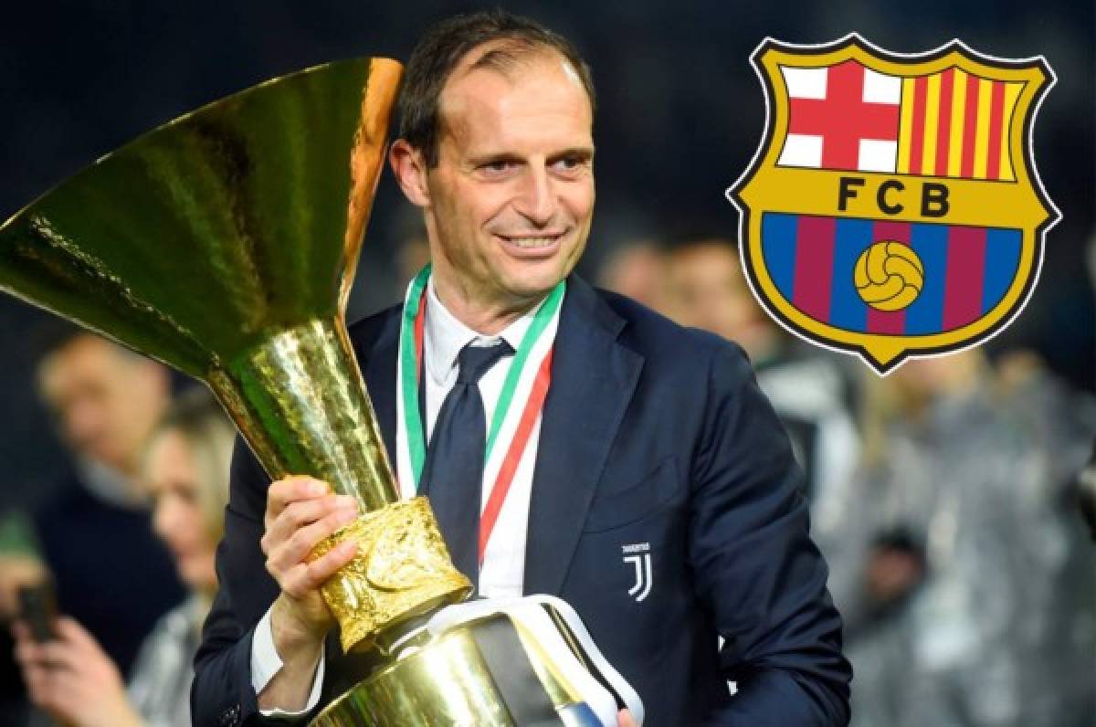 Allegri es ofrecido al Barcelona tras el eventual despido de Ernesto Valverde