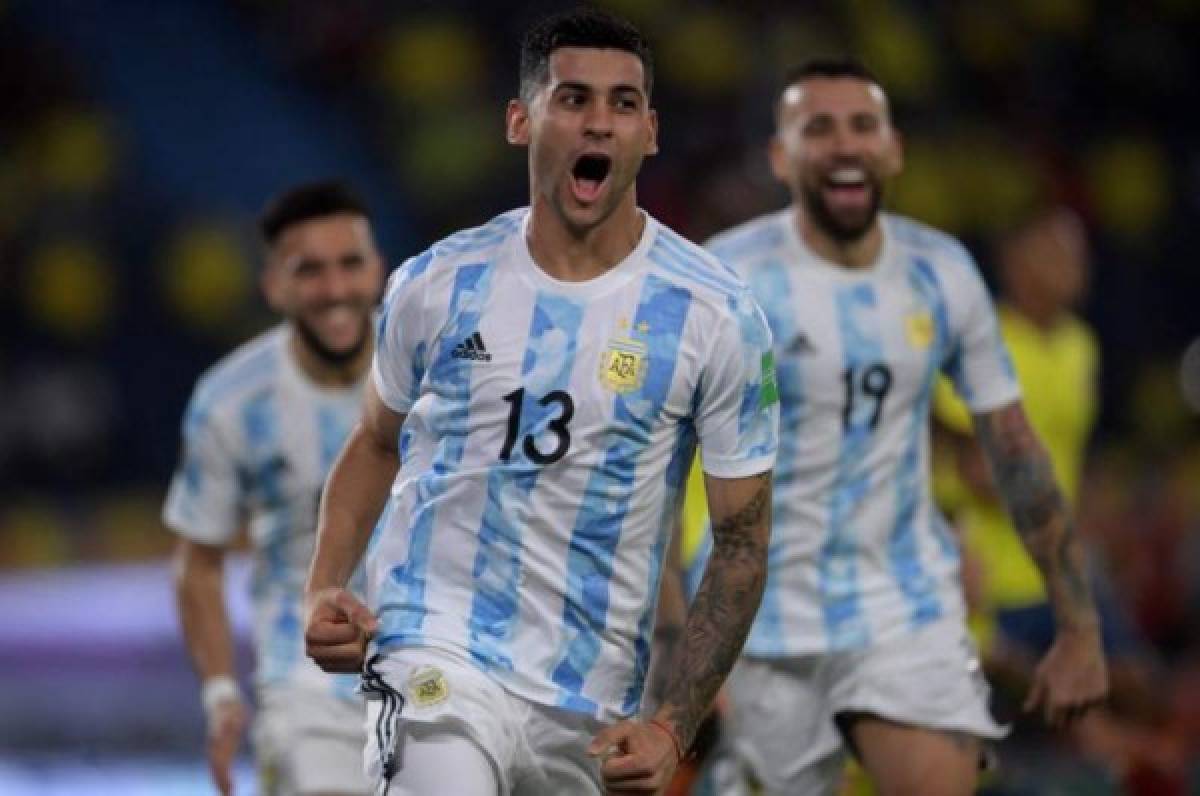 Tremendo inicio de partido de Argentina que en menos de 10 minutos encontró dos goles ante Colombia.