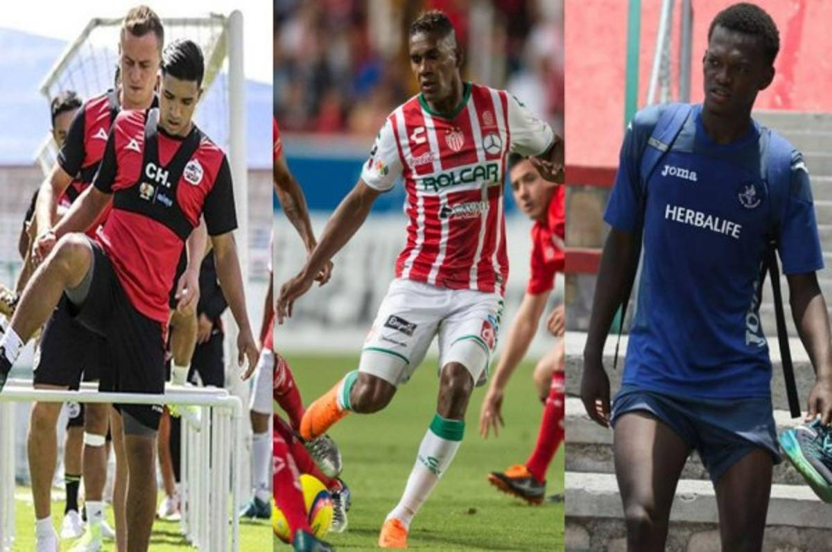 Tres hondureños a la conquista de la Liga MX