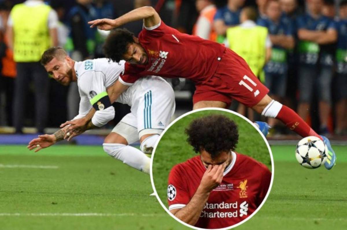Calientan el Real Madrid-Liverpool de Champions: 'Salah no va ni a acercarse a Sergio Ramos'  
