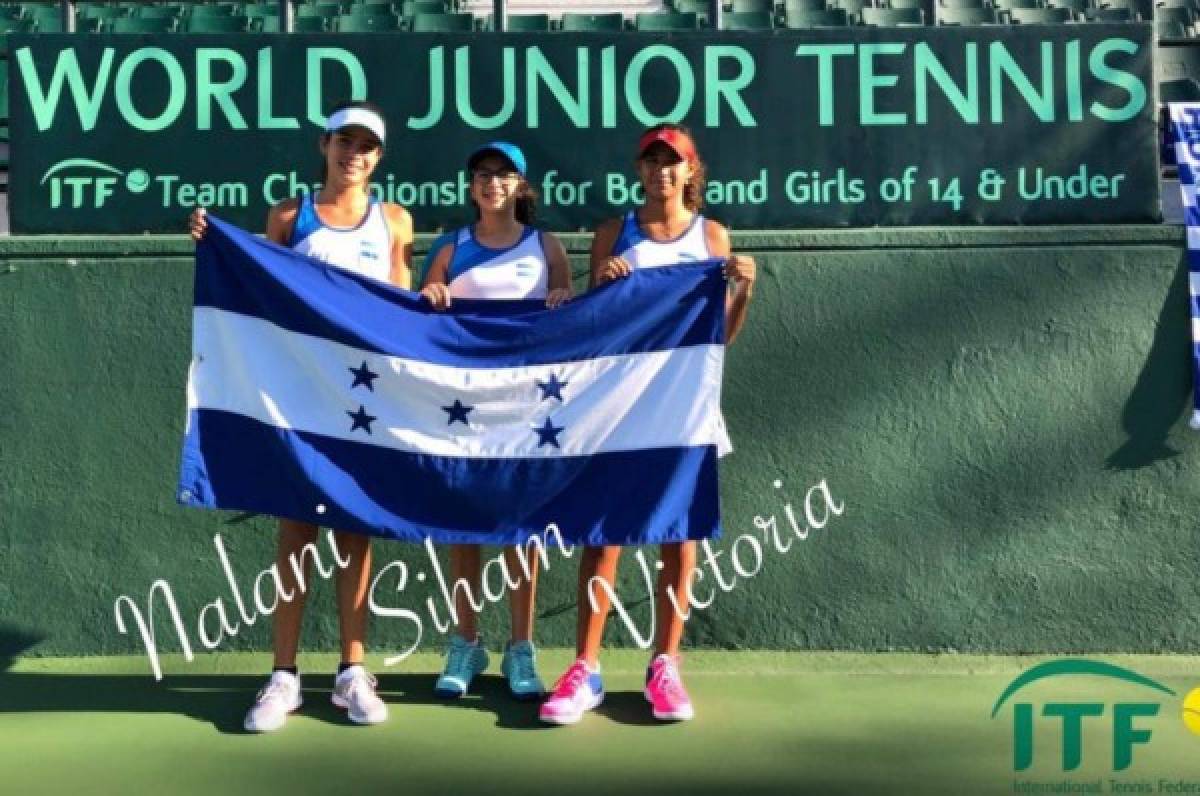 Selección de Honduras U-14 de tenis tiene su primer tropiezo en el World Junior Tenis Girls   