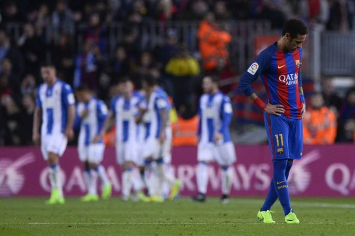 Lo que no viste en TV del sufrido triunfo del Barcelona