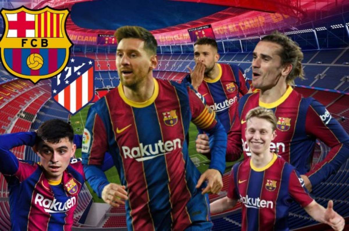 Koeman quiere masacrar a Simeone: El 11 del Barcelona para ganar al Atlético y poner en llamas la liga española  