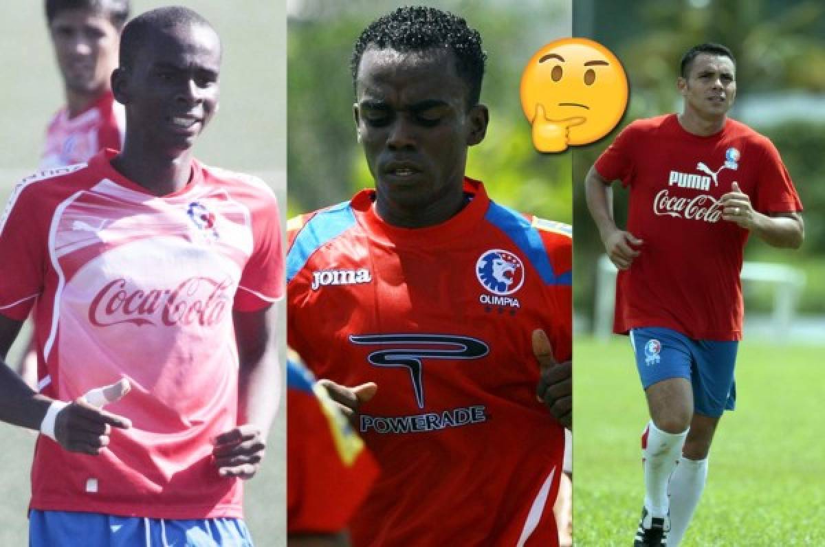 20 futbolistas hondureños con pasado en el Olimpia que quizá habías olvidado