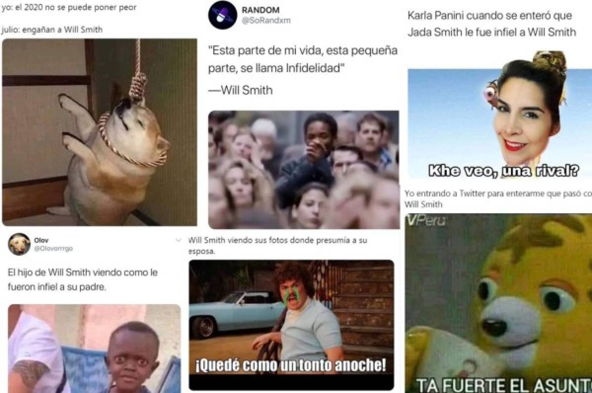 Will Smith: las redes explotan con terribles memes tras revelarse el engaño de su esposa