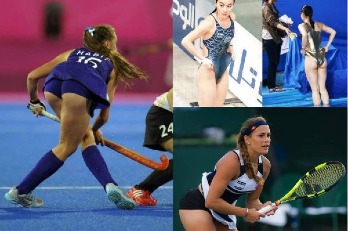 20 mujeres deportistas que dejaron 'todo' al descubierto en plena competencia