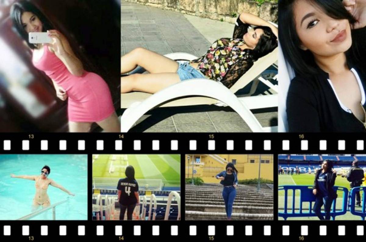 Gaby Perdomo, la guapa seguidora del Real Madrid y fanática de Sergio Ramos