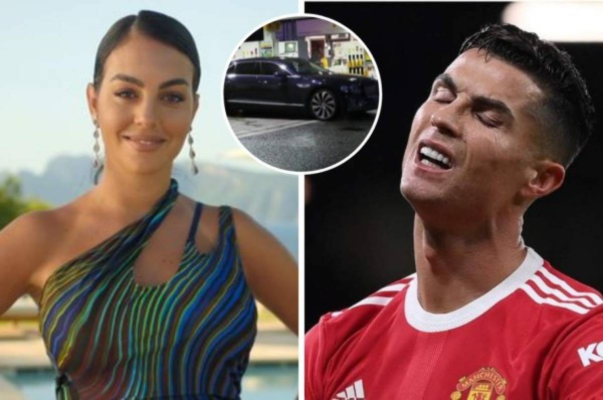Cristiano Ronaldo sufre la crisis de Reino Unido: Las horas que tuvieron que esperar Georgina y su chófer para cargar gasolina  