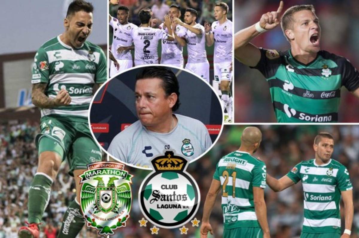 ¡Sin piedad! En Santos anuncian el poderoso 11 titular contra Marathón
