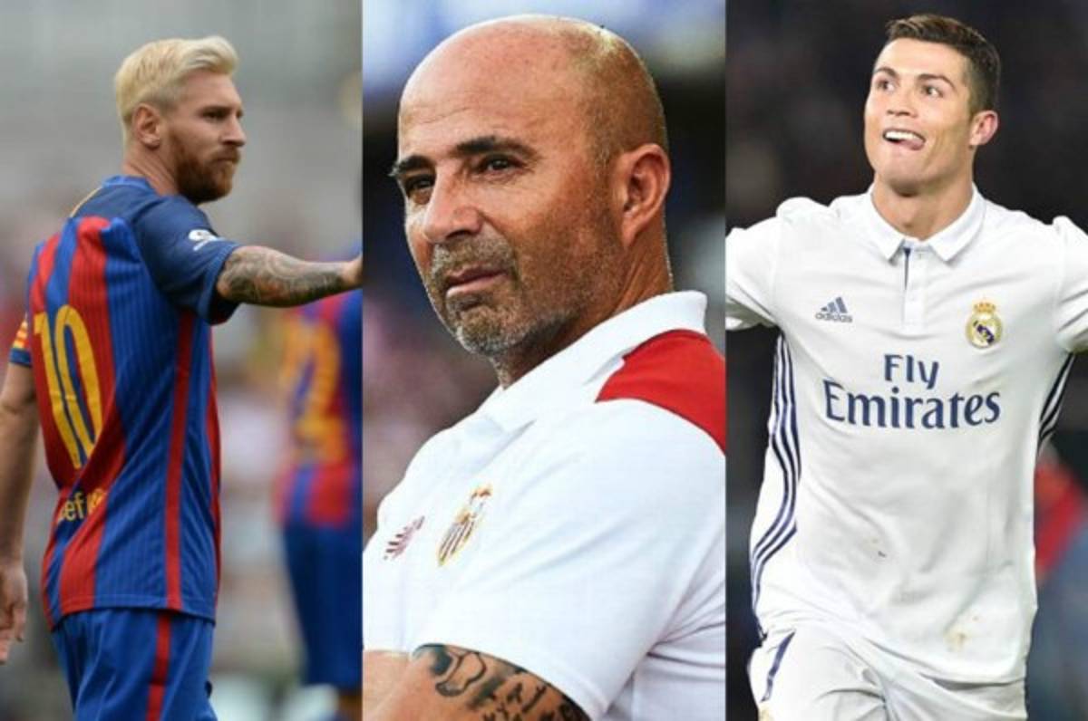 Sampaoli: ''El problema de Cristiano es coincidir con el mejor, Messi''