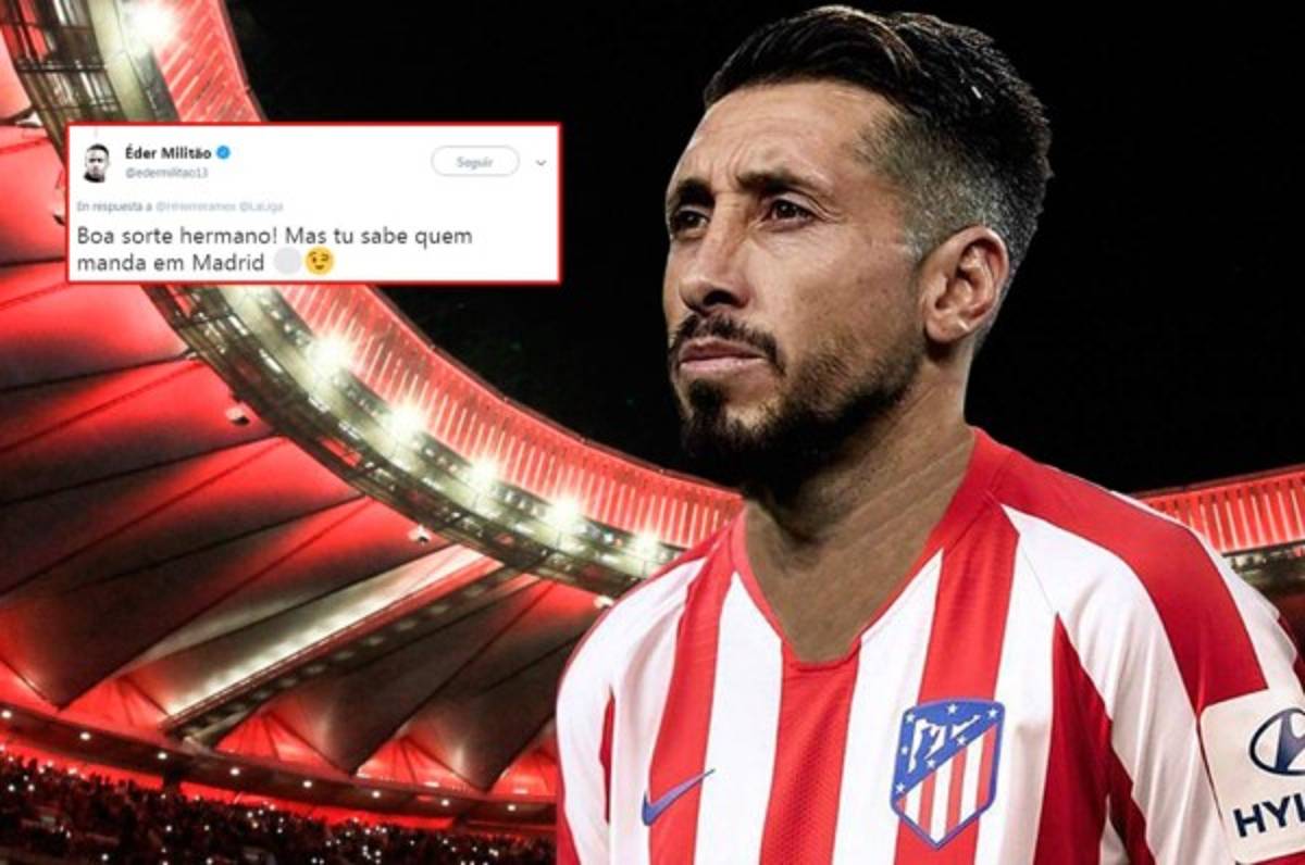 Héctor Herrera es ''provocado'' por jugador del Real Madrid tras fichar con el Atlético