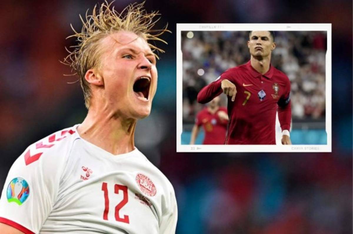 Cristiano Ronaldo, inalcanzable: Dolberg irrumpe con dos tantos en la tabla de goleadores de Eurocopa