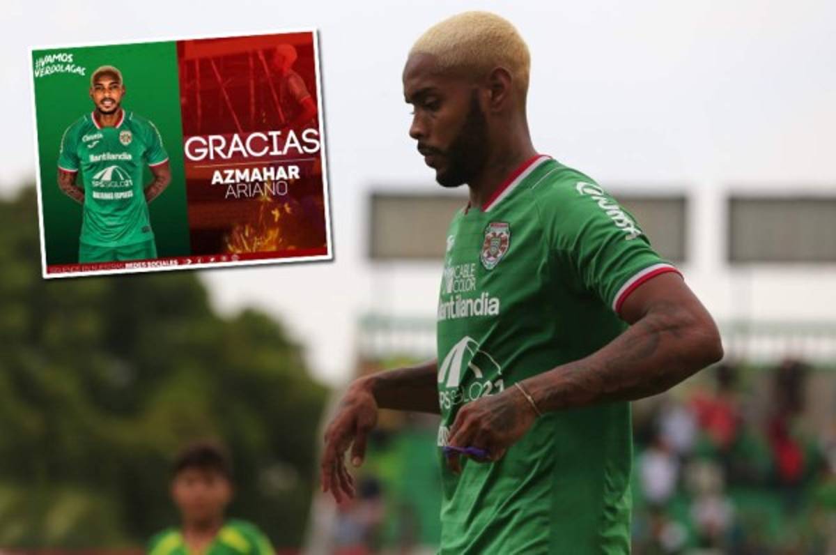 Marathón hace oficial la baja del defensor panameño Azmahar Ariano