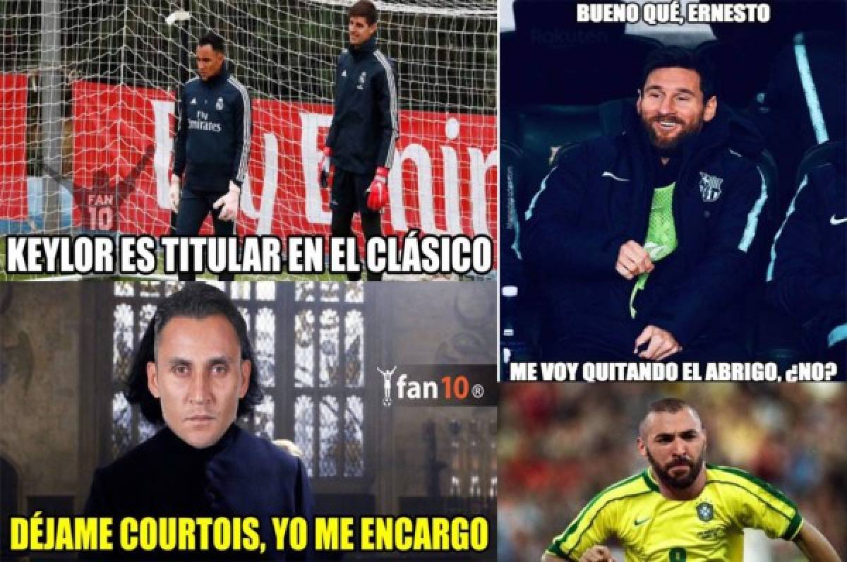 Los despiadados memes que dejó el empate entre Barcelona y Real Madrid