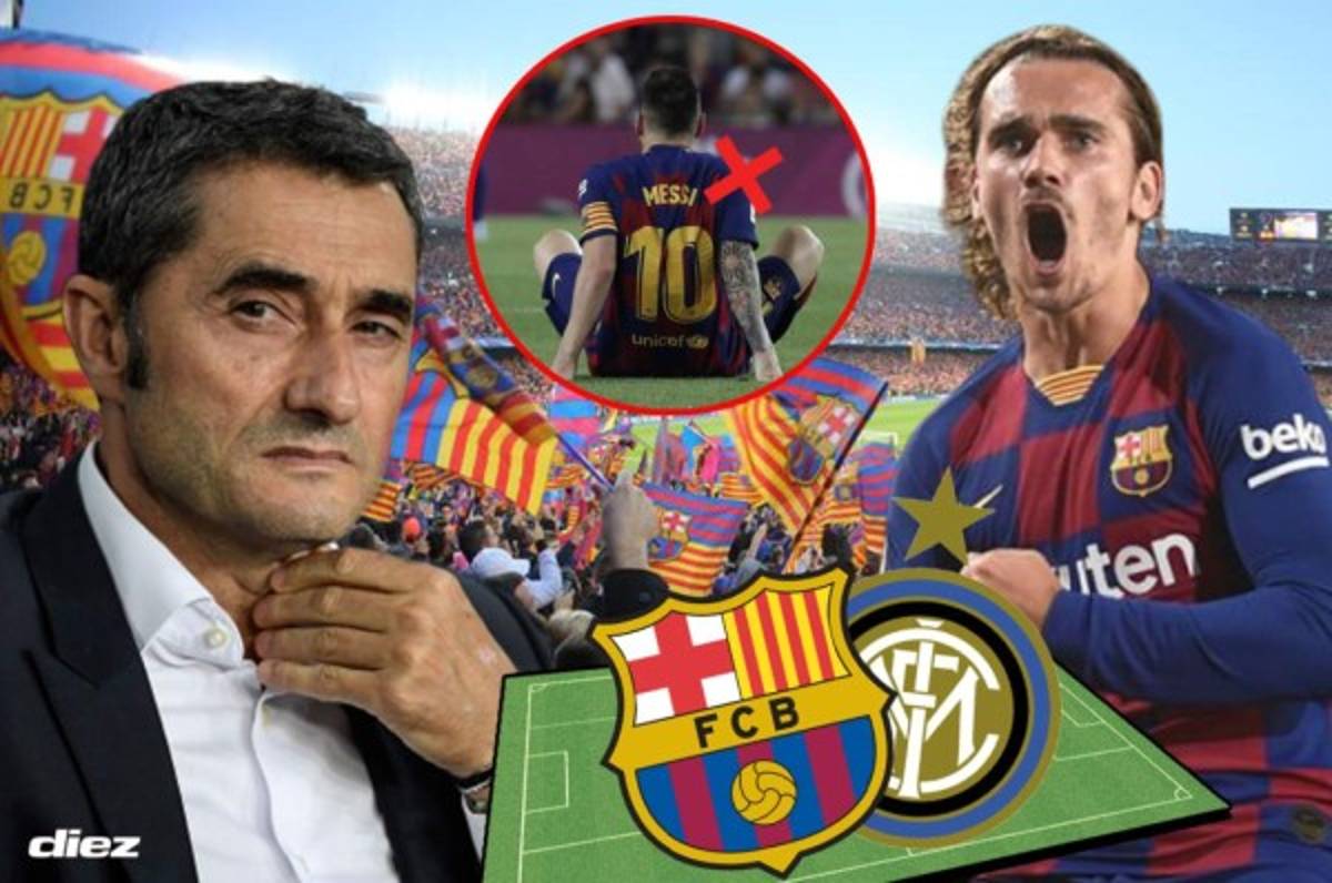 Así sale el Barcelona para enfrentar al Inter en la Champions League