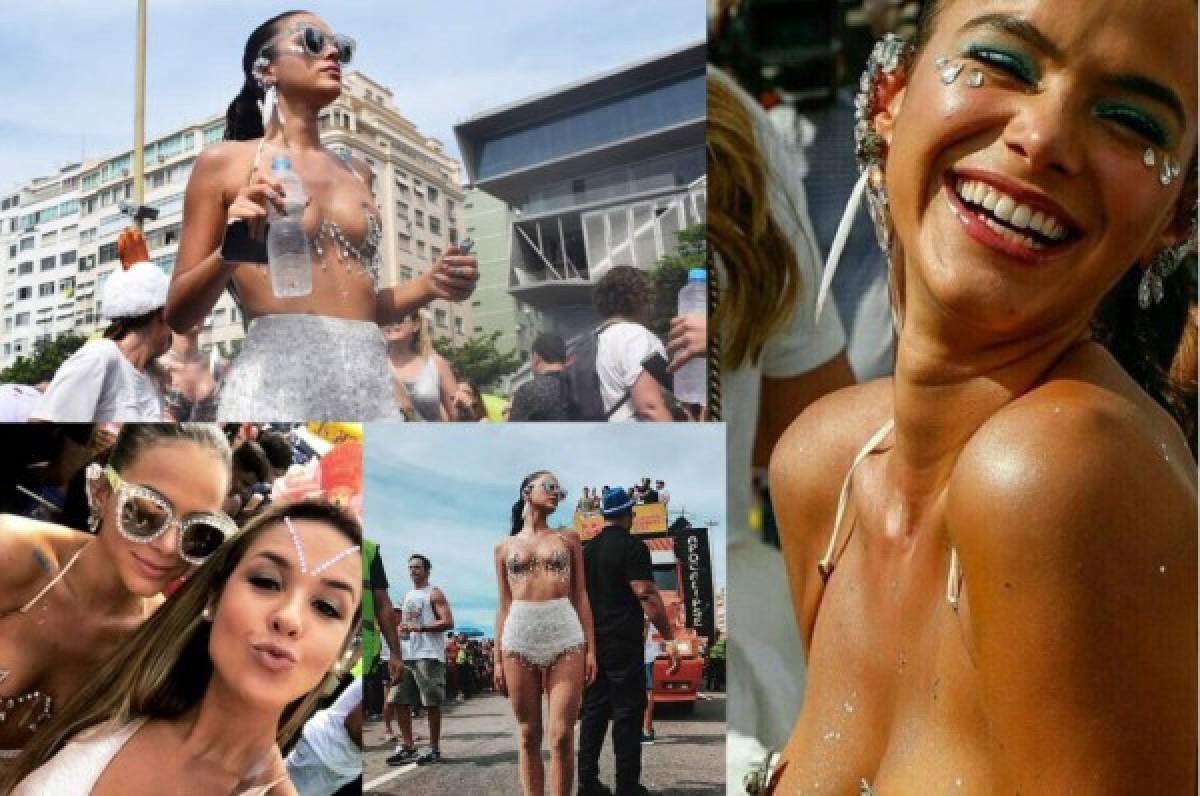 El sensual y atrevido vestido de Bruna Marquezine en el carnaval Brasil