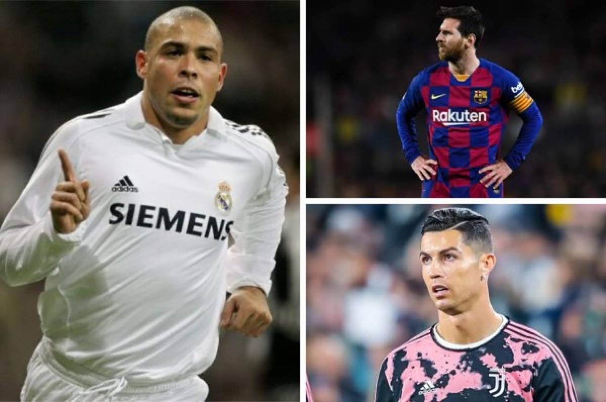 Leyenda del Real Madrid: 'Ni Messi, ni Cristiano, el mejor de la historia es Ronaldo Nazario'