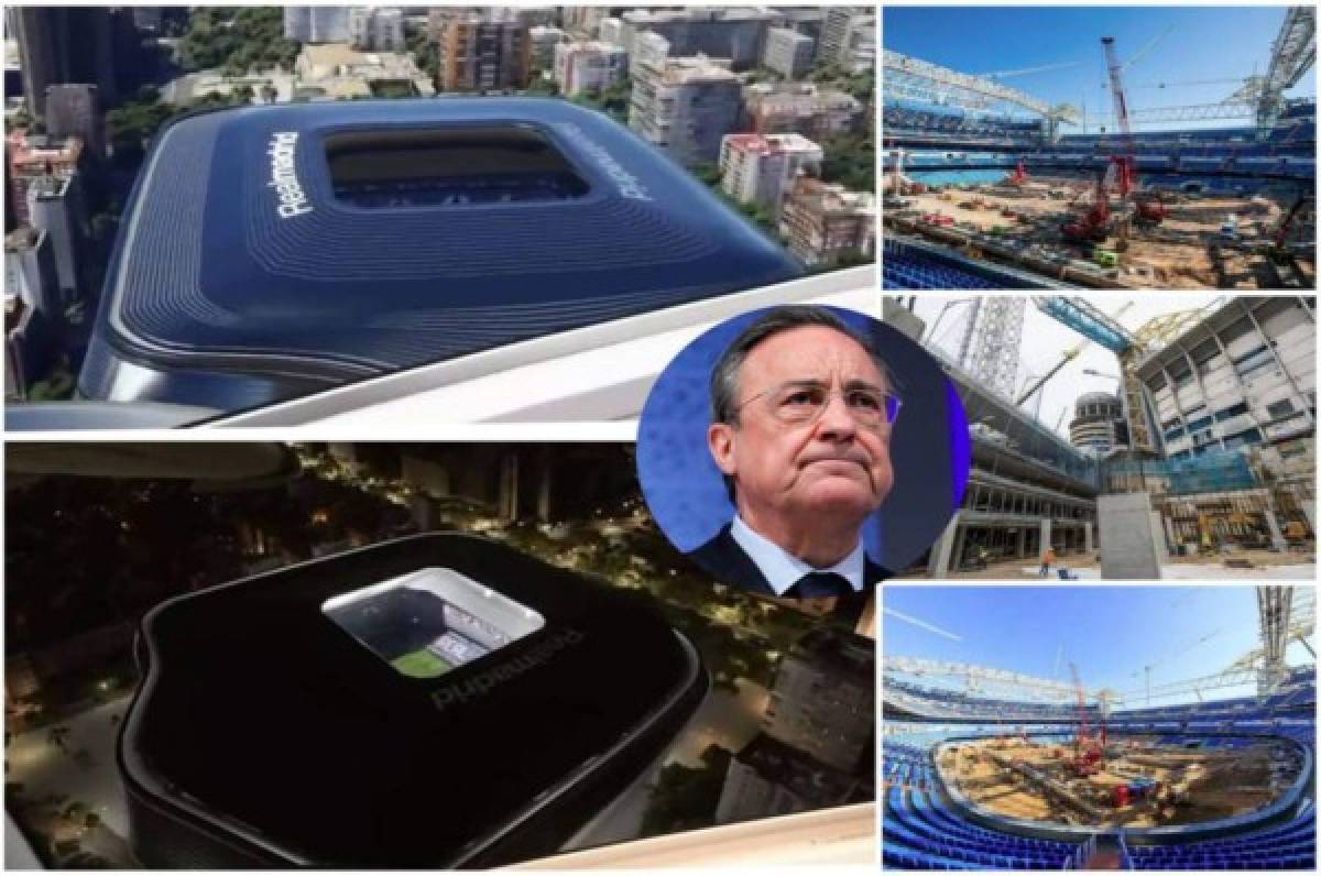 ¡Imágenes futuristas! Simulan cómo se vería el nuevo Santiago Bernabéu terminado; así marchan las obras