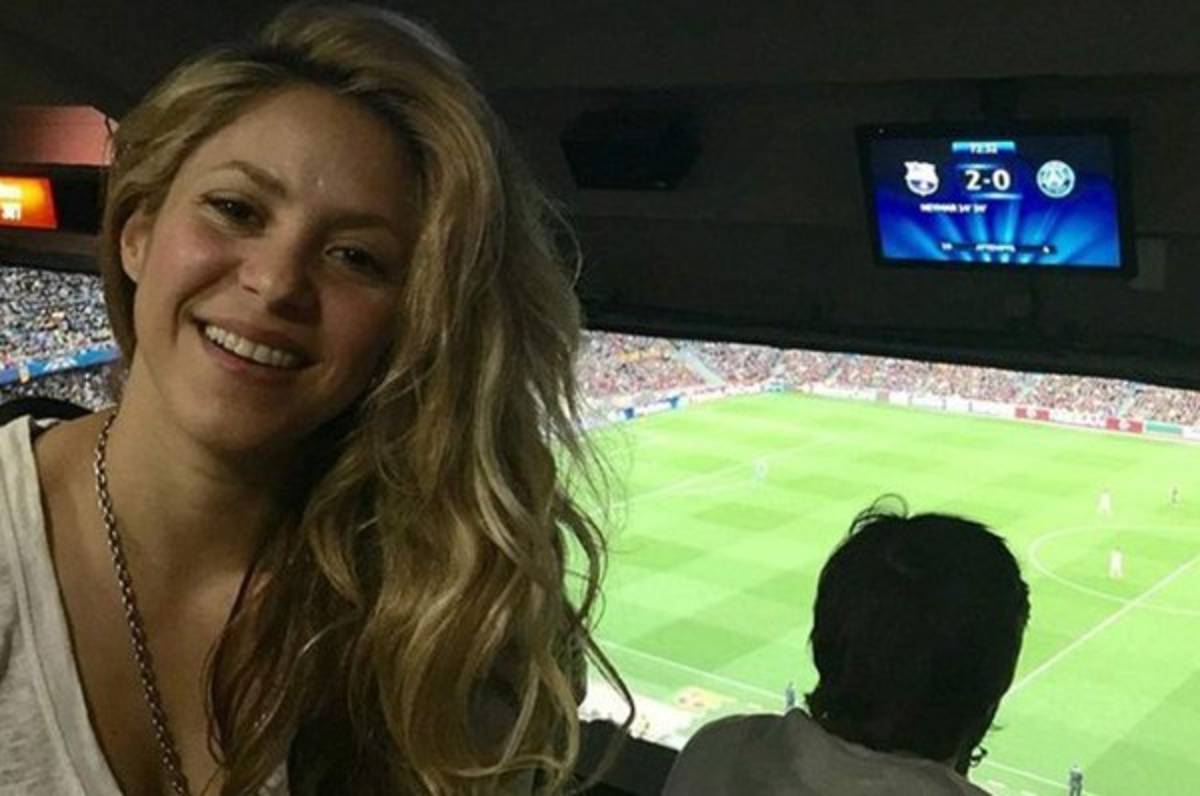 ¡VIRAL! La eufórica celebración de Shakira en el Camp Nou