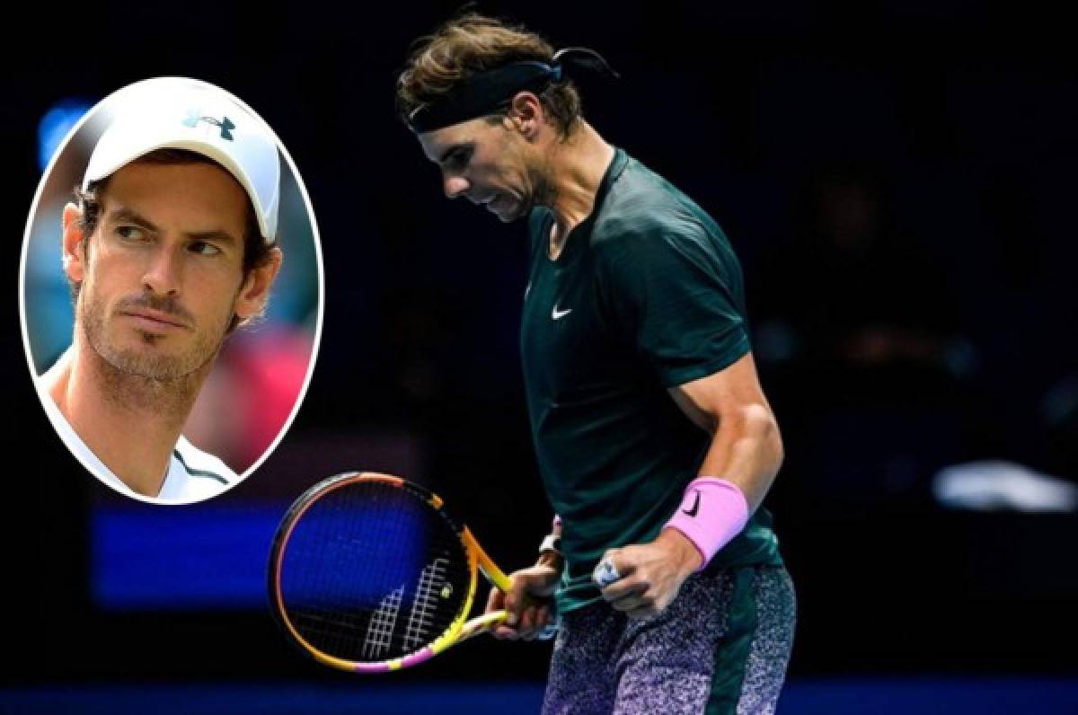 Andy Murray se decanta por Rafael Nadal en las finales ATP contra Stefanos Tsitsipas