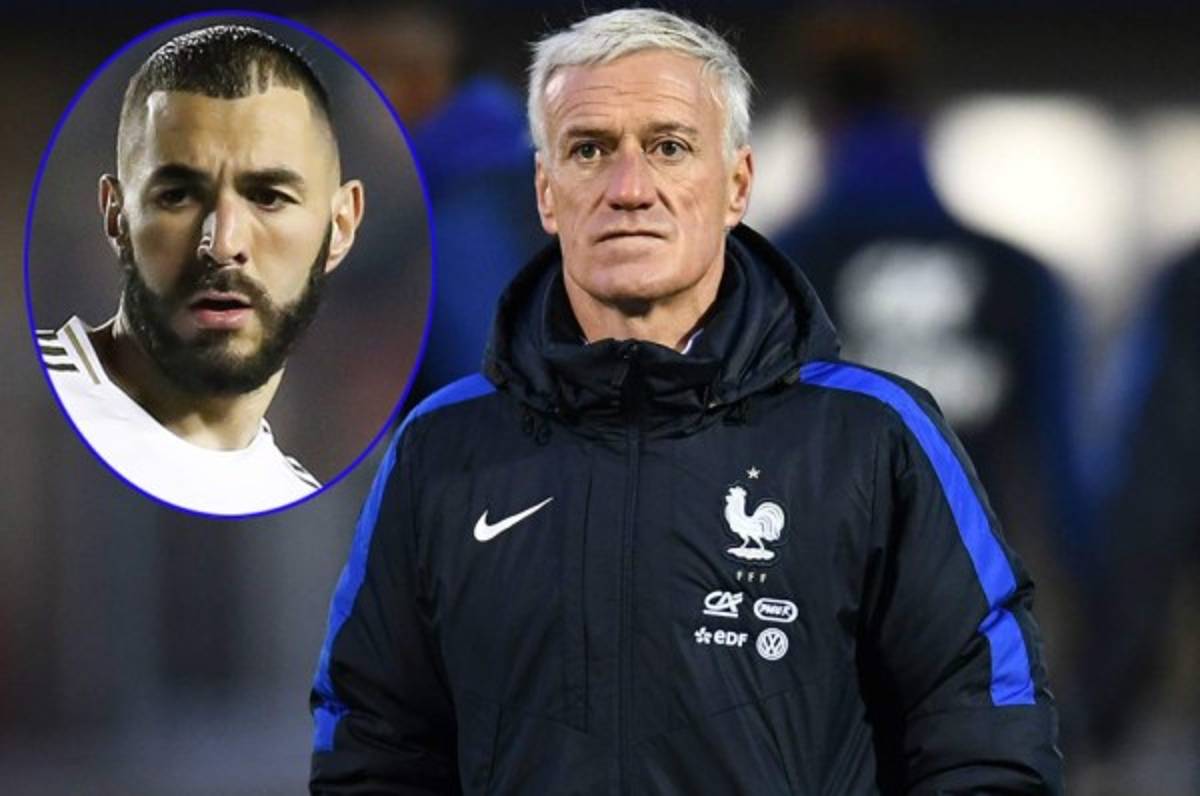 Didier Deschamps insiste con el veto a Benzema en Francia: 'Es una huella, no puedo olvidarlo'