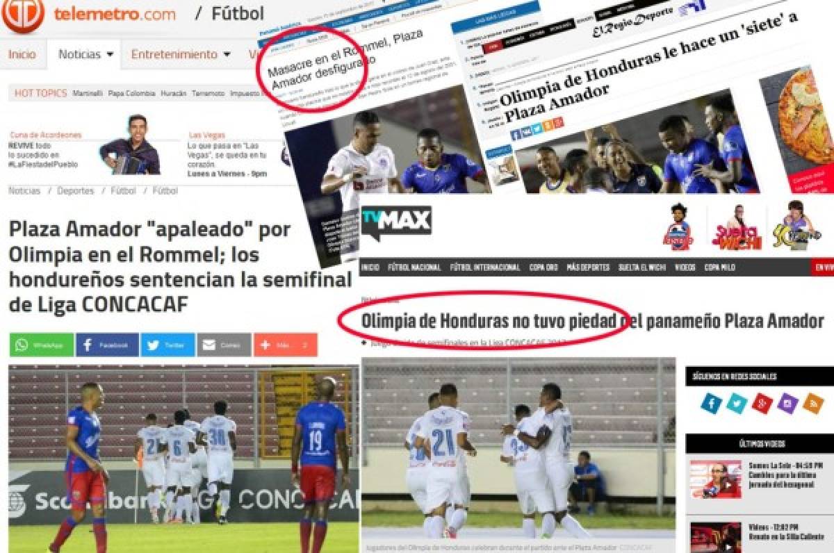 'Masacre, goleada y sin piedad': Prensa panameña sobre el triunfo de Olimpia