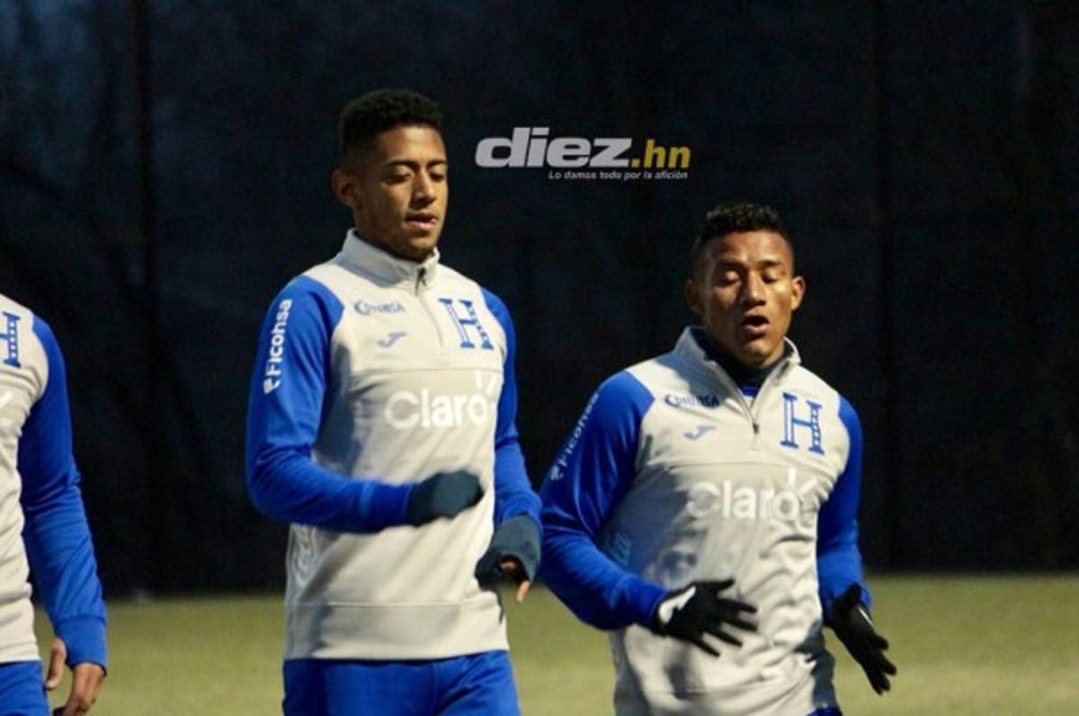 FOTOS: Con mucho frío y alegría, así fue el entreno de Honduras en Estados Unidos