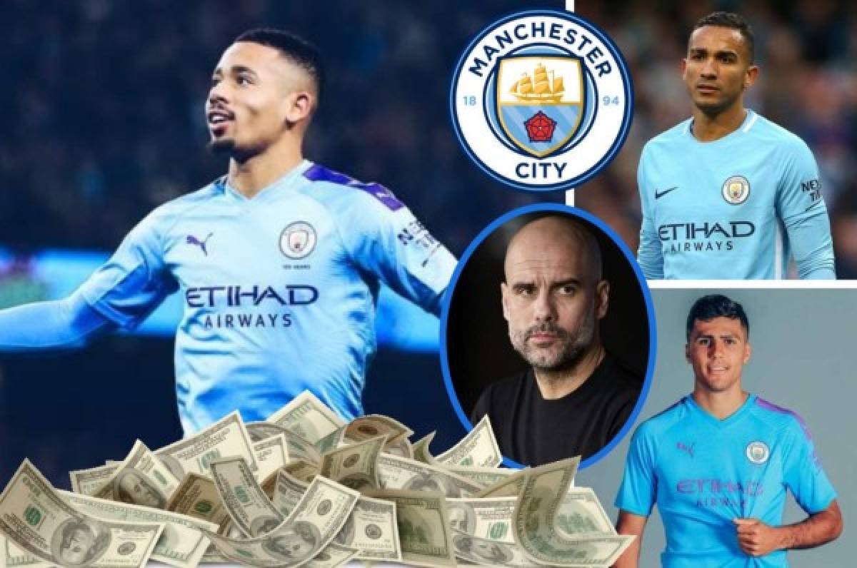 780 millones de euros en cuatro años: Los fichajes más caros de Pep Guardiola en el Manchester City