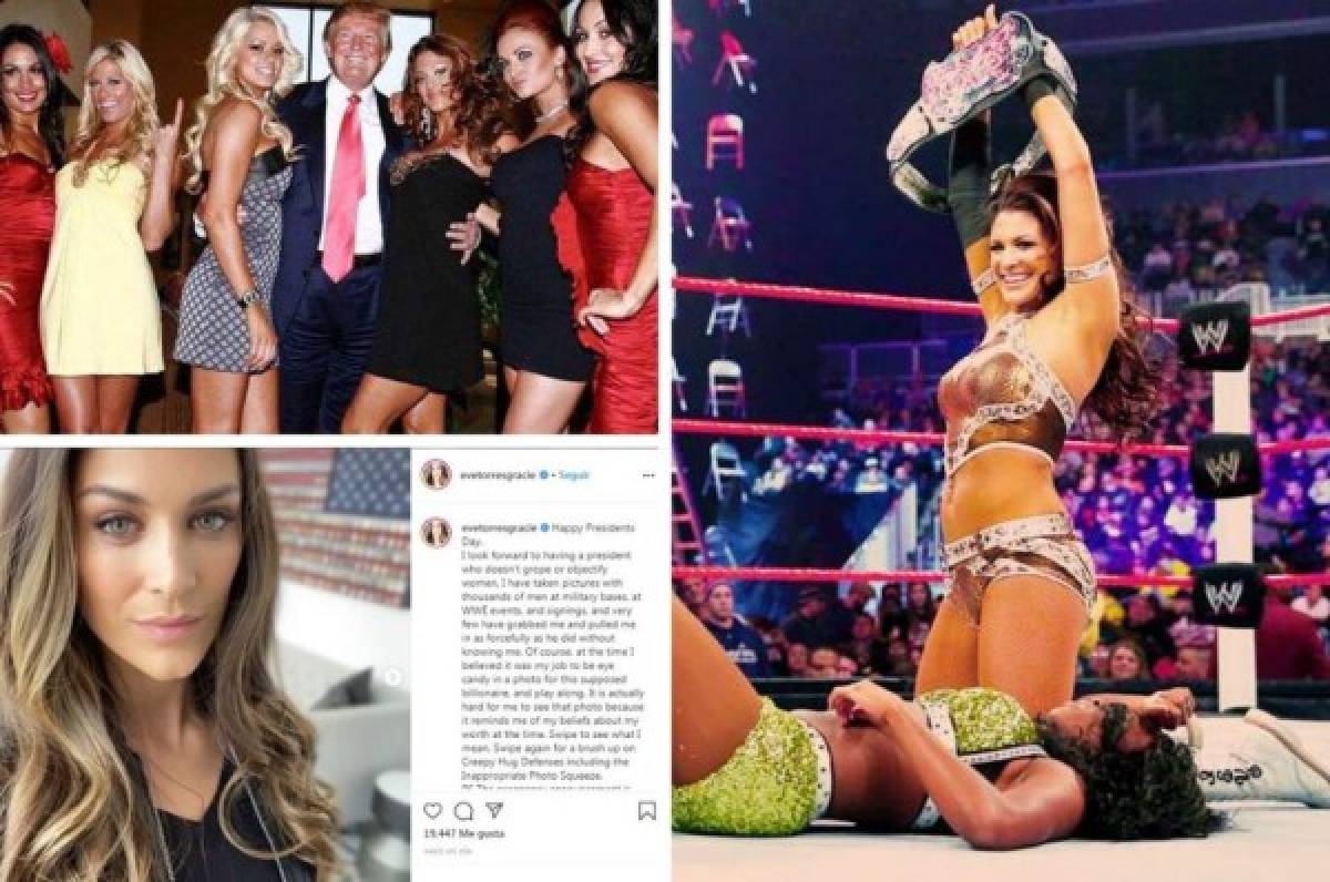 Eve Torres, la exluchadora de la WWE que acusa a Donald Trump de excederse con ella