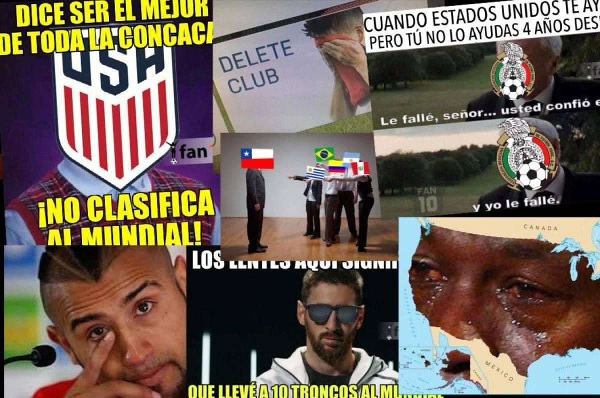 ¡Qué memes! Chile y Estados Unidos son el hazmereír de las eliminatorias