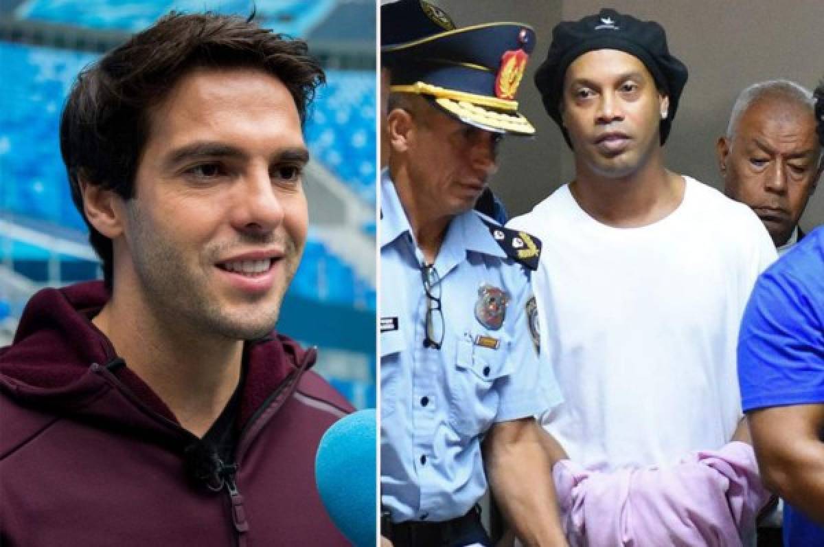 Kaká se pronuncia sobre la difícil situación de Ronaldinho: ''Es muy triste''