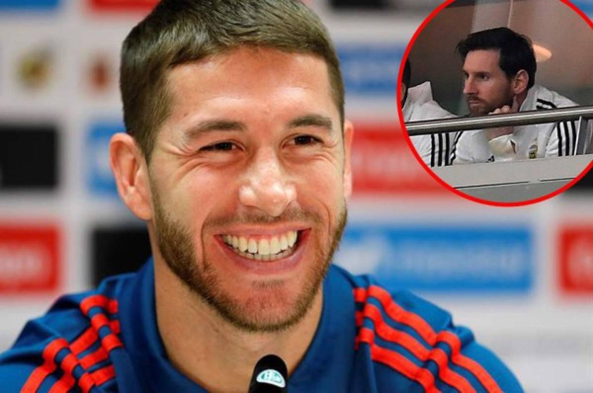 Ramos: '''Messi es un jugador único y Argentina es inferior sin él'