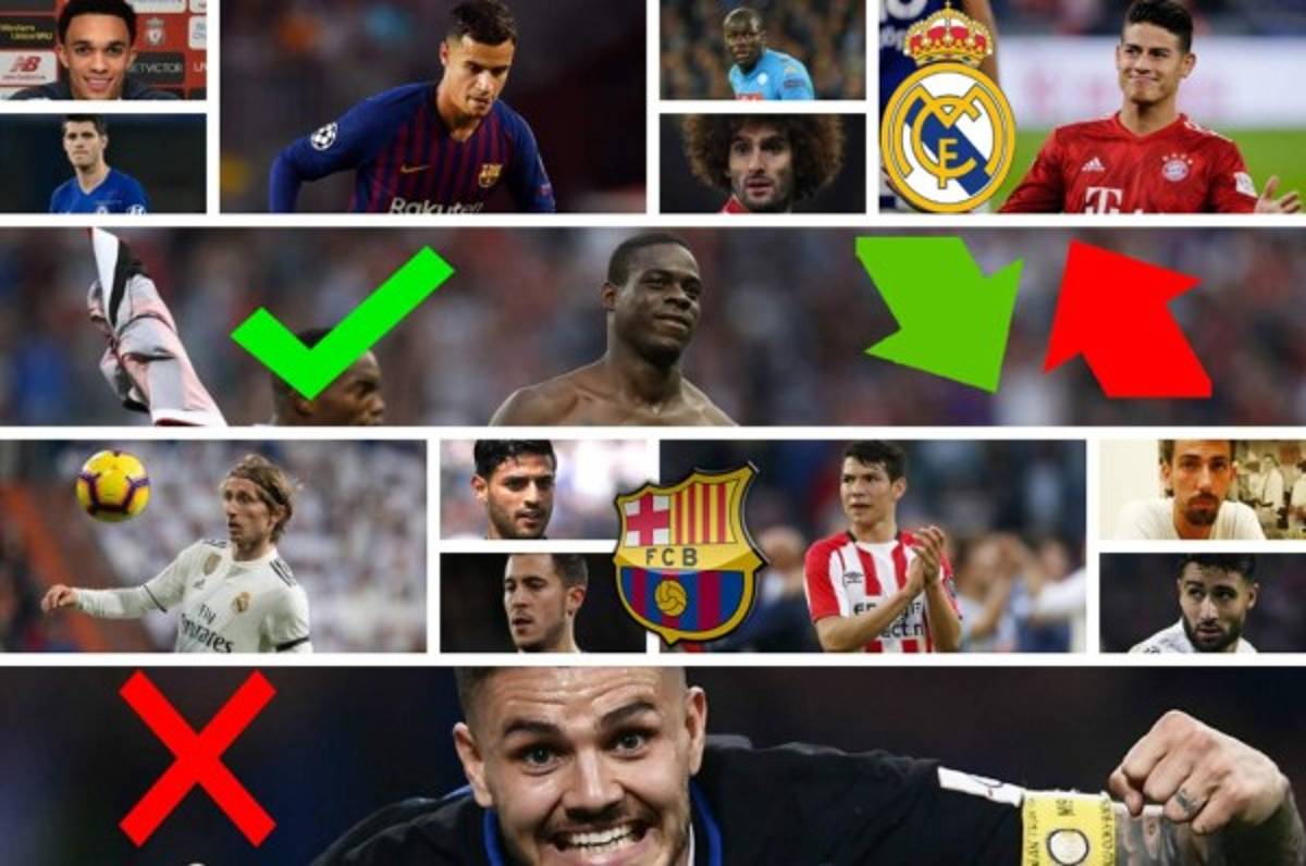 Mercado: El siguiente galáctico del Real Madrid y se cae un fichaje del FC Barcelona