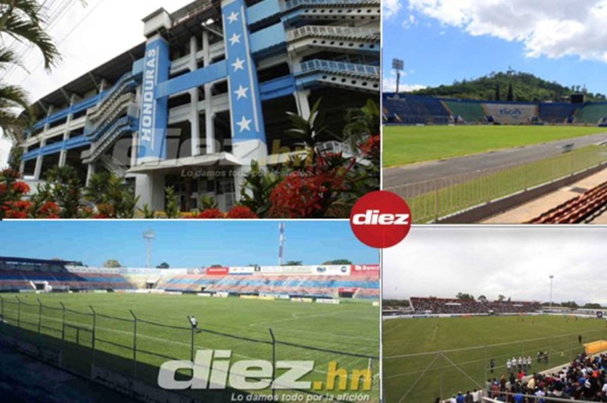 Así se encuentran los estadios donde Honduras podría jugar Liga de Naciones