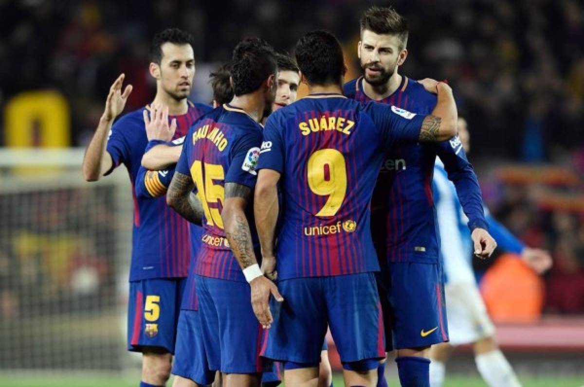 Barcelona clasificó a semifinales de la Copa del Rey al vencer al Espanyol