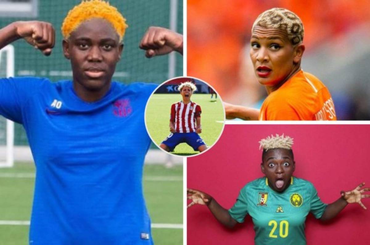 Megan Rapinoe y las futbolistas con los looks más raros y extravagantes, dos del Barcelona sorprenden