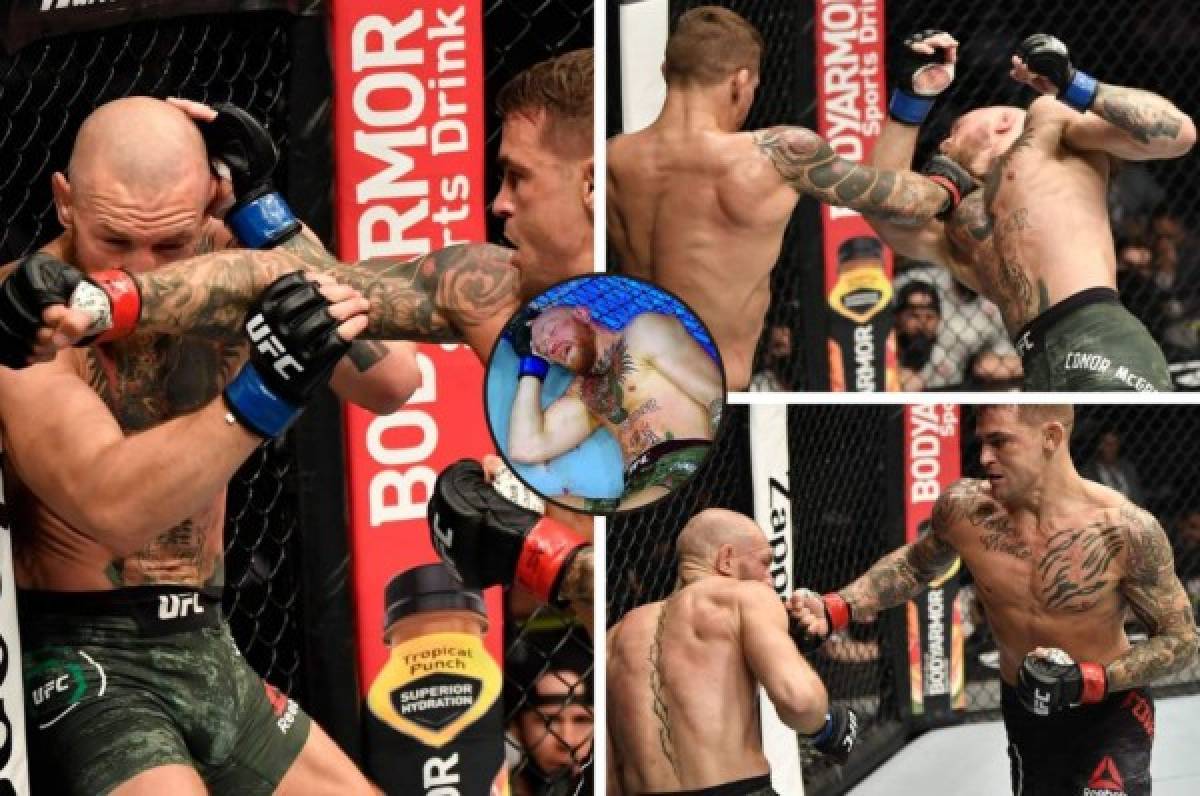 Así fue la tremenda derrota de McGregor por nocaut ante Poirier en su regreso a la UFC: 'Estoy destrozado'  