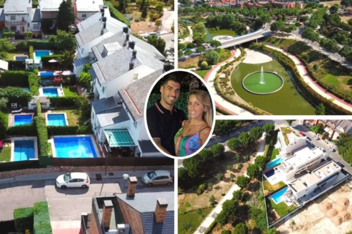 Con vecinos futbolistas: Así es 'La Finca', lugar donde vivirá Luis Suárez y su mujer en Madrid