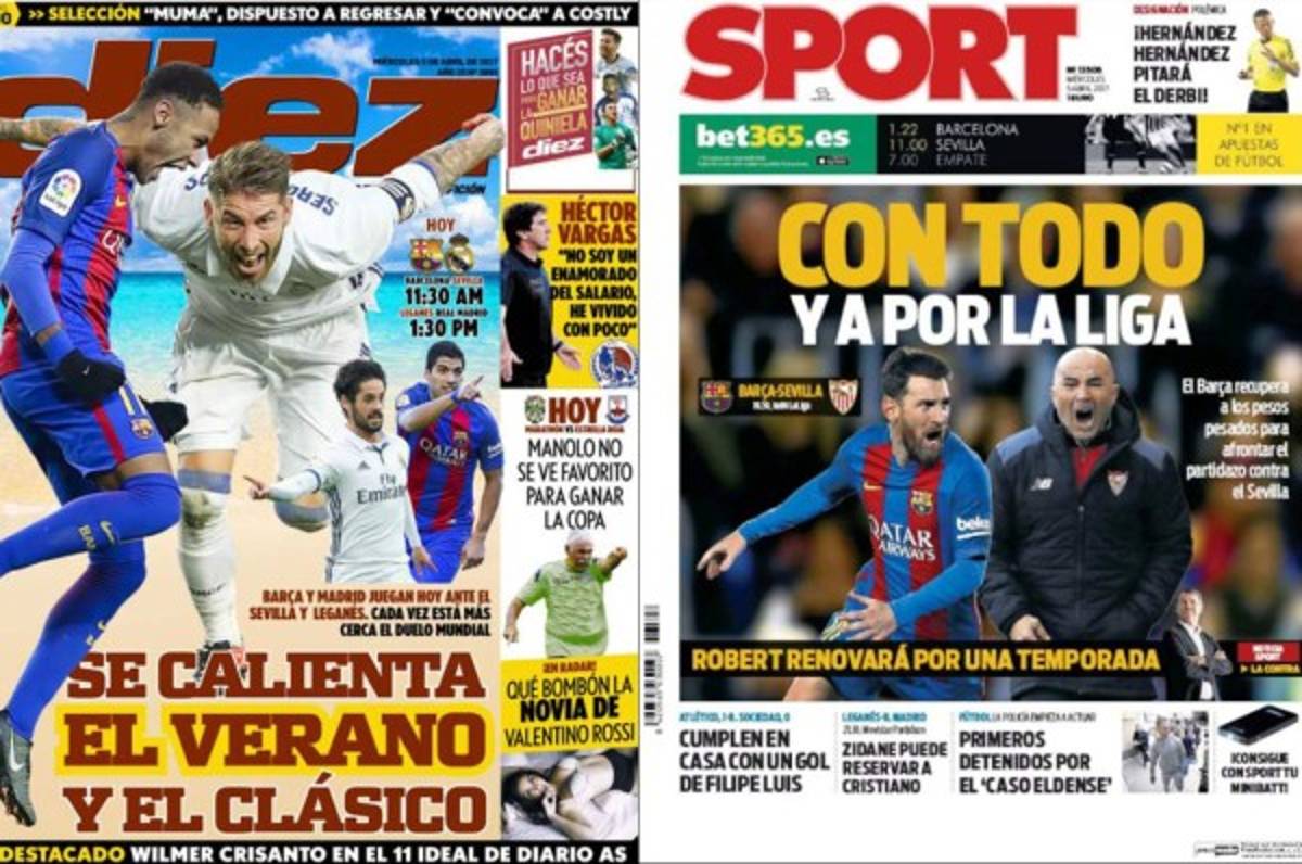 Portadas de hoy: Las ligas europeas calientan el verano