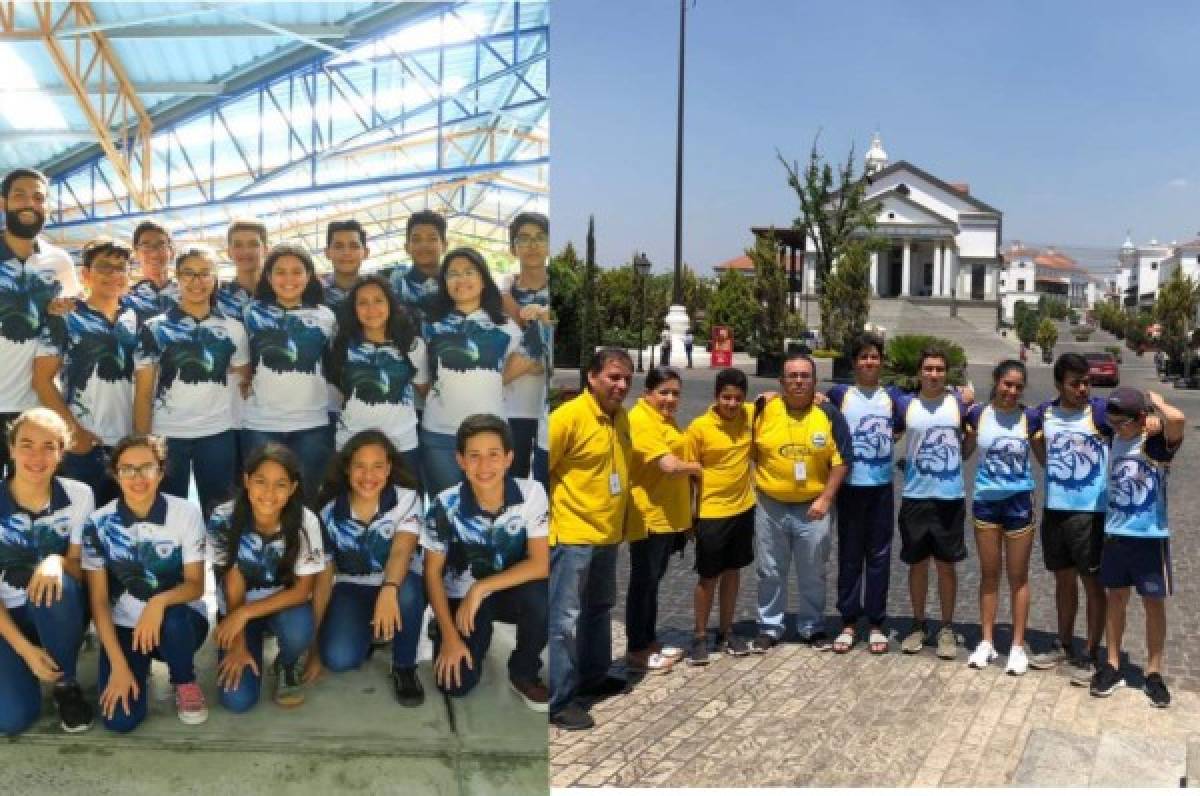 Freedom y EIS, representantes de Honduras en el AASCA de natación
