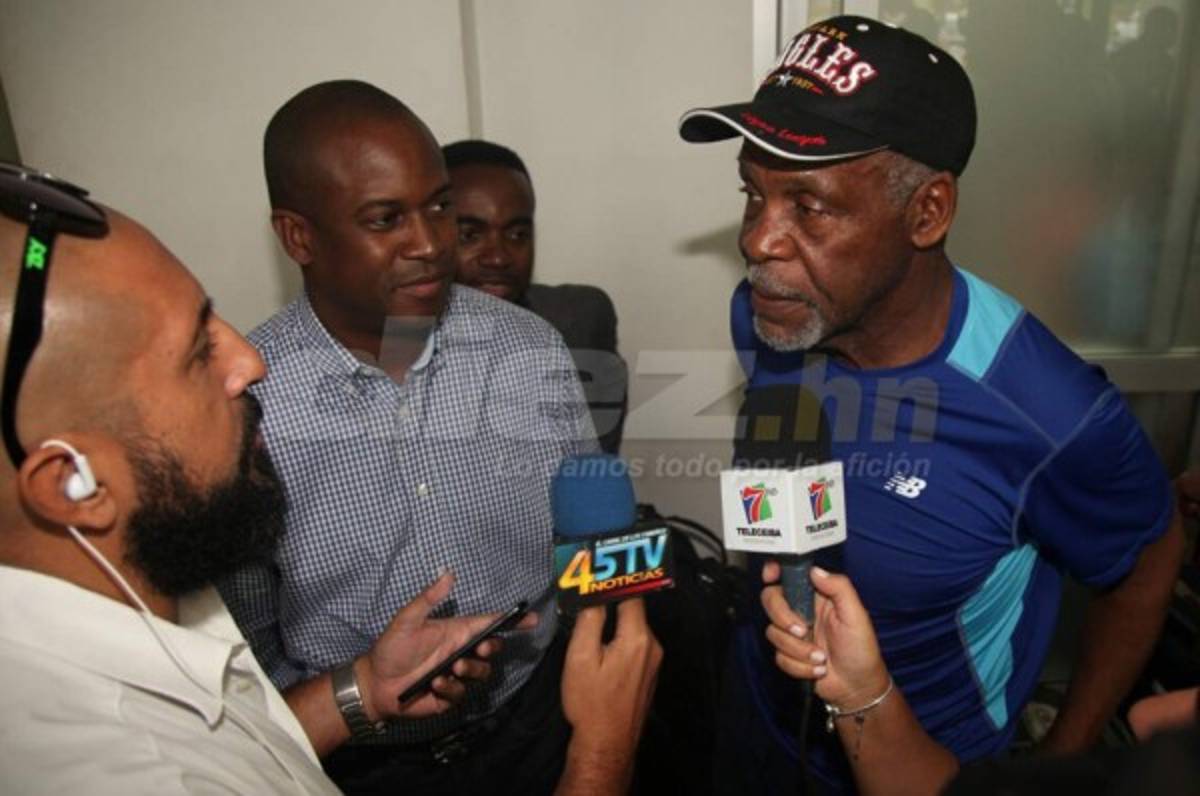 El famoso actor de Hollywood, Danny Glover, está en Honduras
