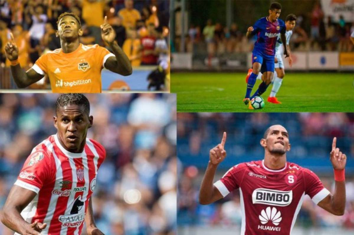 Agenda de futbolistas legionarios hondureños por el mundo
