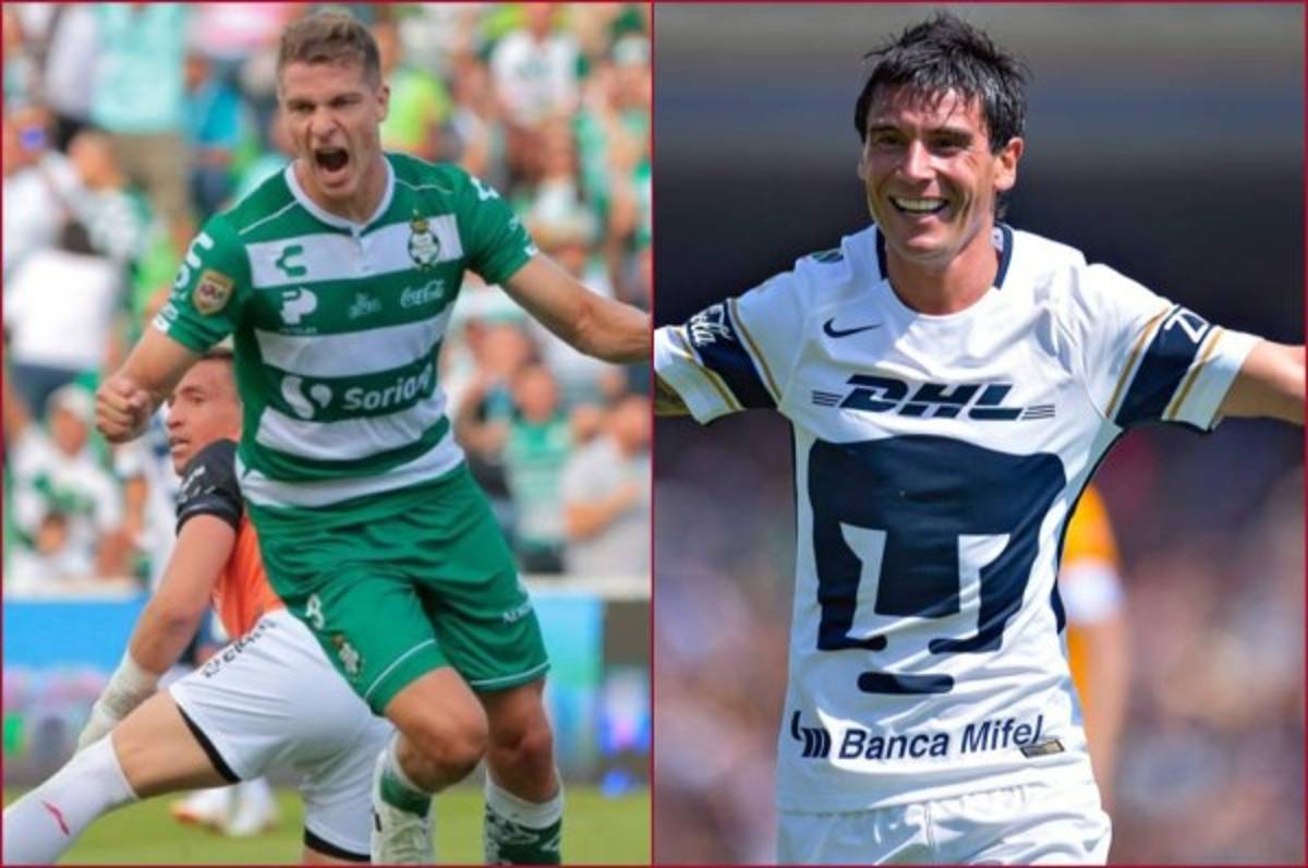 Santos y Pumas necesitan remontar para avanzar a semifinales del fútbol mexicano
