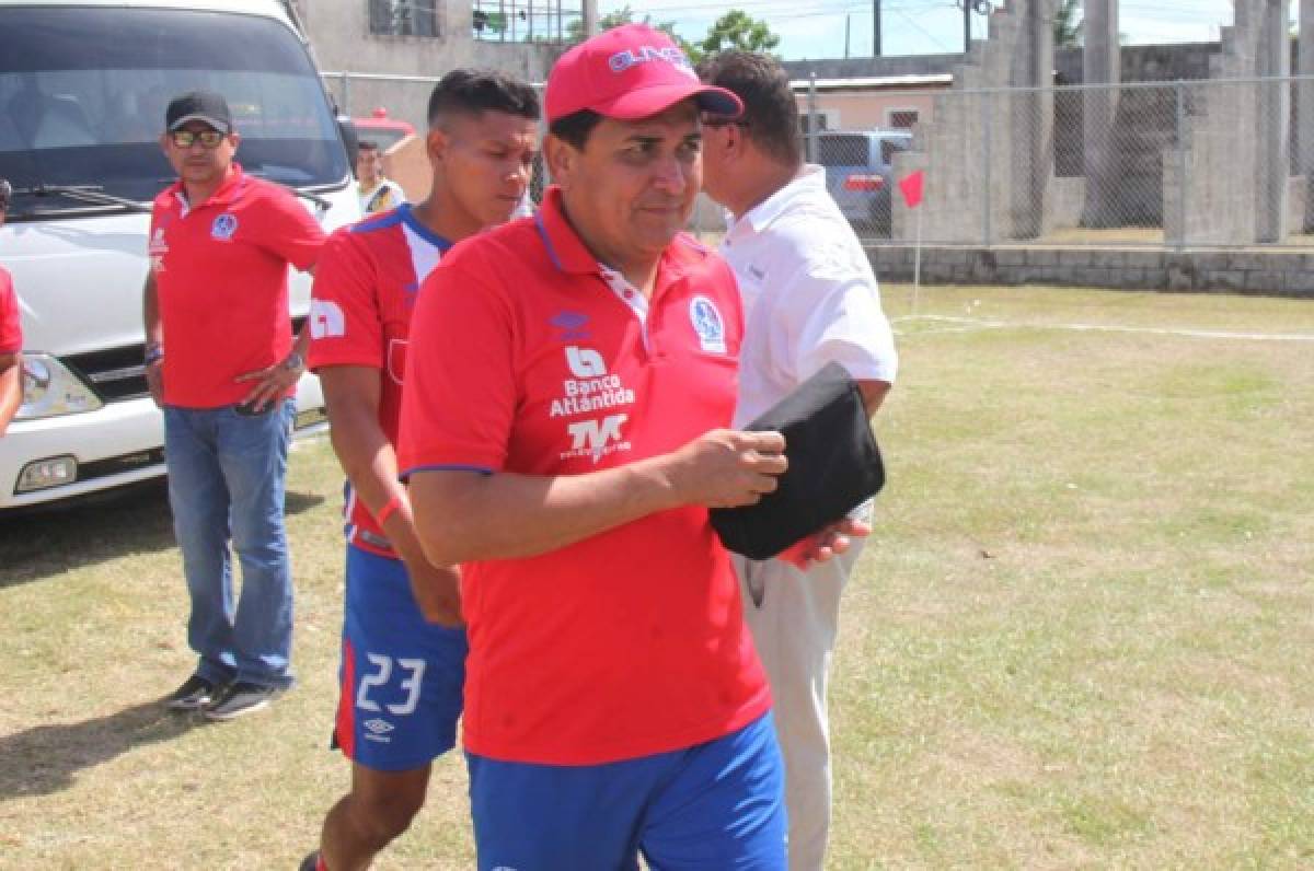 Nahún Espinoza: 'La cancha estaba mala, pero se logró el objetivo'