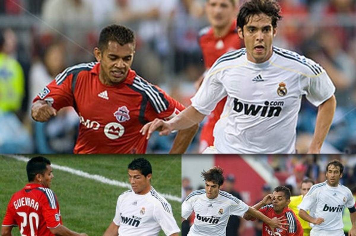 Legionarios catrachos y sus duelos contra grandes estrellas de Europa