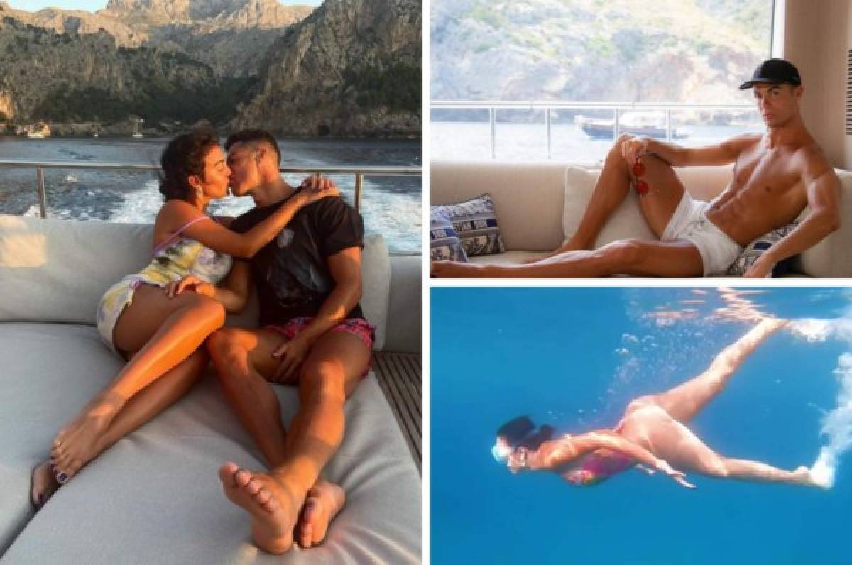 Las nuevas fotos de las picantes vacaciones de Cristiano Ronaldo con Georgina Rodríguez en Mallorca