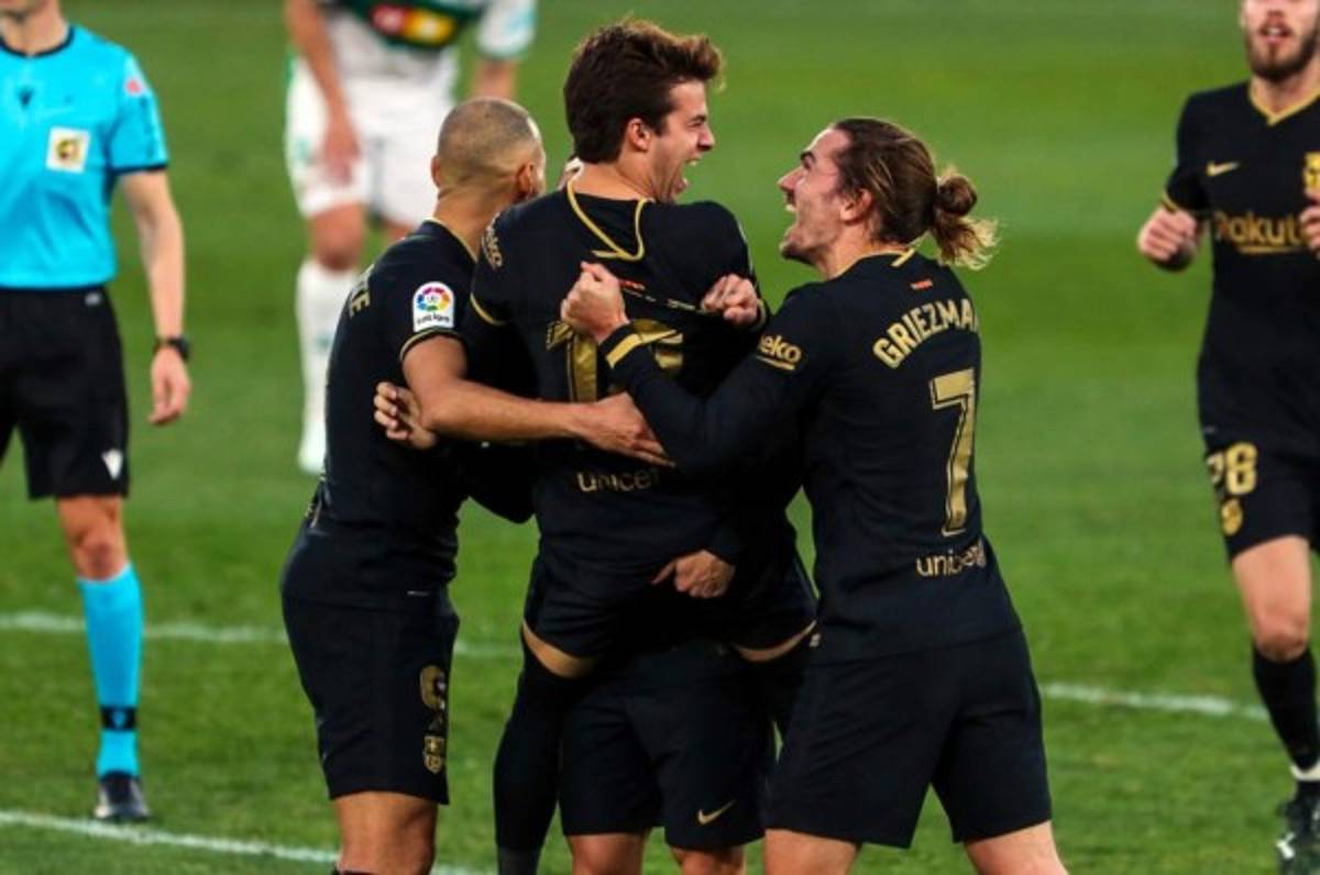 Las duras palabras de Riqui Puig tras marcar ante el Elche en el triunfo del Barcelona