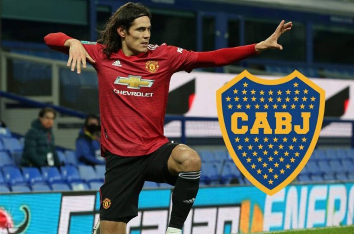 Edinson Cavani abandonaría a Manchester United y ya tendría fecha para jugar en Boca Juniors