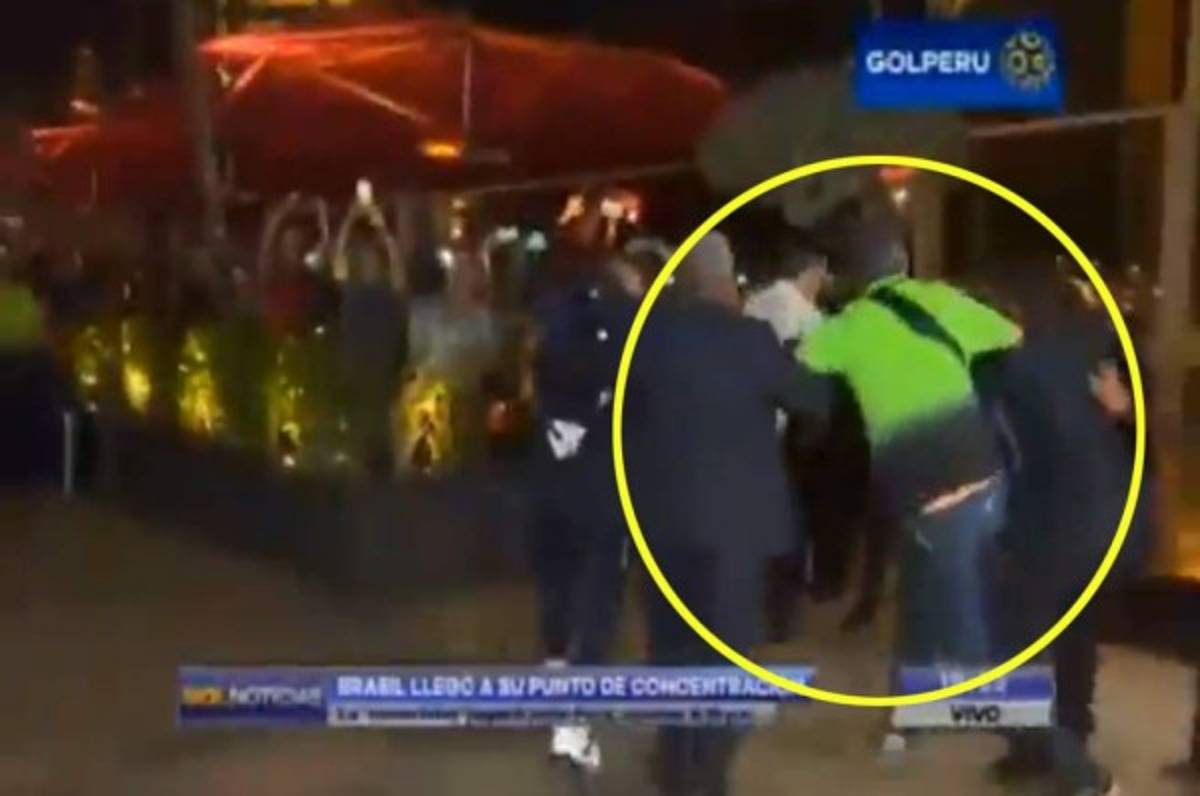 VIDEO: Aficionado rompe cordón de seguridad y se abalanza sobre Neymar