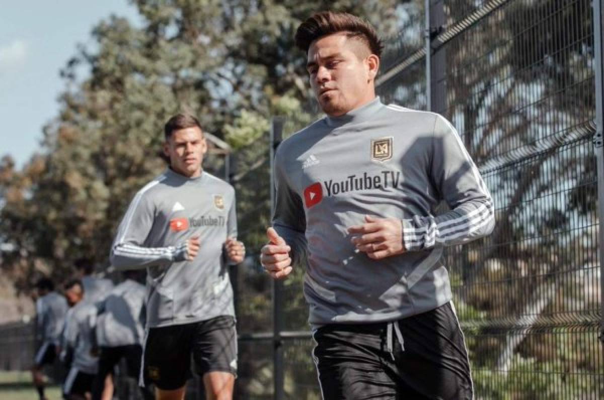 'Fito' Zelaya entró en convocatoria de Los Angeles FC para juego con Real Salt Lake